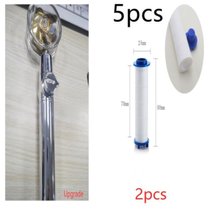 New Turbo Propeller Shower Head Water Saving High Pressure