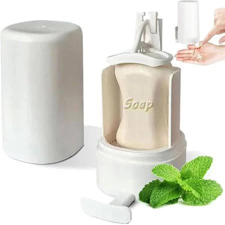 Soap Grinder Dispenser Soap Box Wall Mounted Dry Organizer