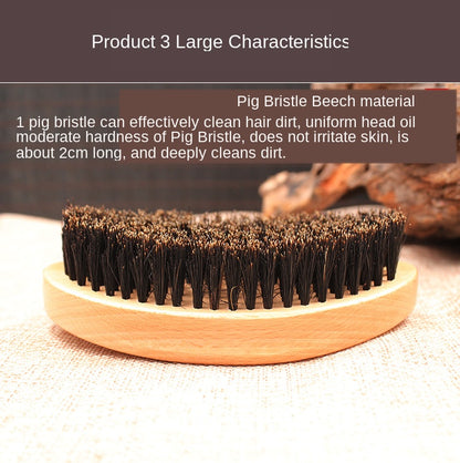 Men's beard brush