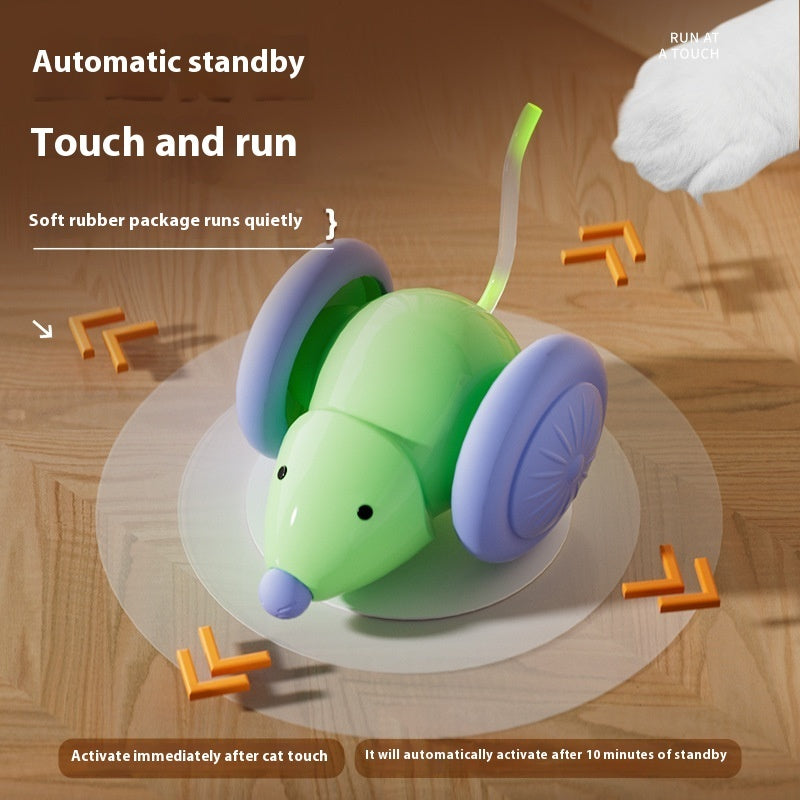 Pet Toys Interactive Cat Toy Electric Mouse Car - Automatic