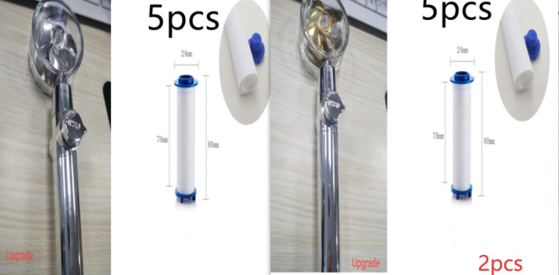 New Turbo Propeller Shower Head Water Saving High Pressure