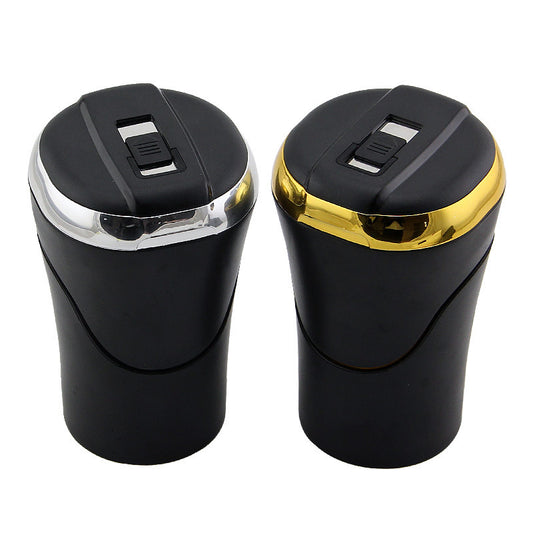 Push-pull Lighter Smokeless Detachable Car Ashtray