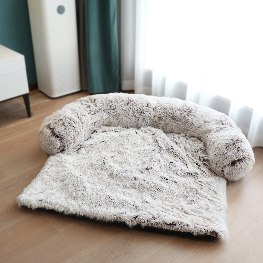 ﻿Removable Pet Dog Mat Sofa Dog Bed Soft Pad Blanket Cushion