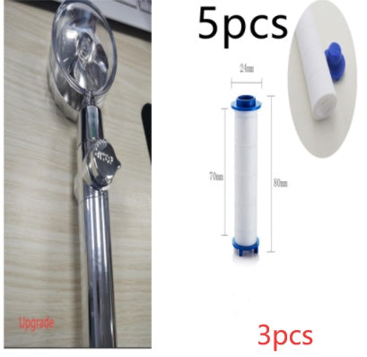 New Turbo Propeller Shower Head Water Saving High Pressure