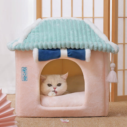 Cat House Removable And Washable Bed House Villa