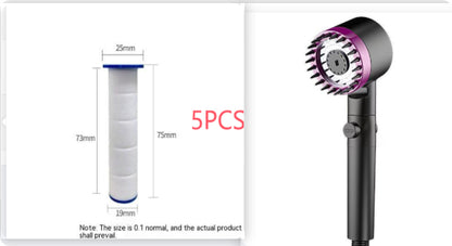The Third Gear Adjustable Strong Supercharged Shower Head