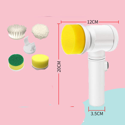 Kitchen Supplies Multifunctional Brush Electric Scrubber