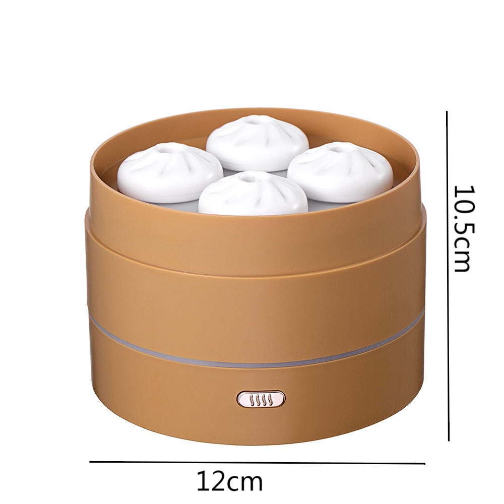 1pc Unique Four Spray Design Steaming Bun Aroma Diffuser Air Humidifier