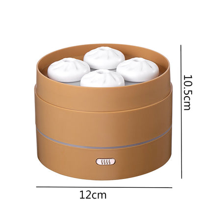 1pc Unique Four Spray Design Steaming Bun Aroma Diffuser Air Humidifier