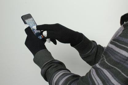 Unisex Touch Screen Gloves Full Finger Knitted Gloves