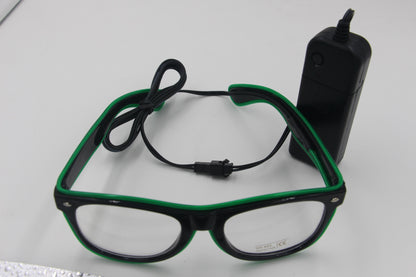 NEW Fashion 7 Colors Flashing EL Wire Led Glasses Party