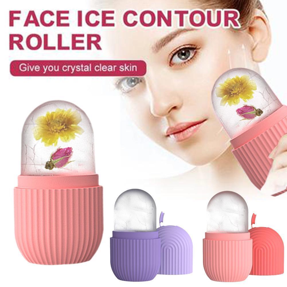 Silicone Ice Cube Tray Mold Face Beauty Lifting Ice Face Tool Contouring Acne Eye Skin