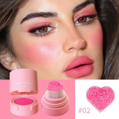 6 Color Love Air Cushion Blusher Seal Repair Liquid Blush