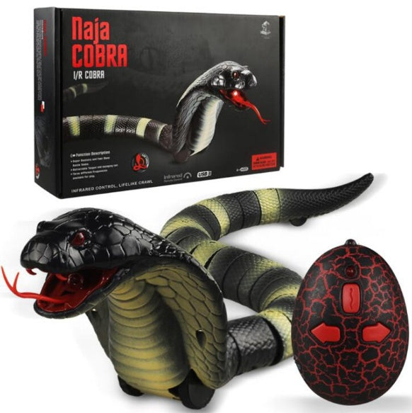 Novelty Remote Control Snake Rattlesnake Animal Toy