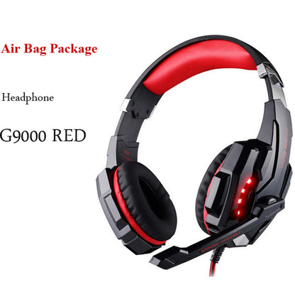 Wired Gaming Headset Headphones Surround Sound Deep