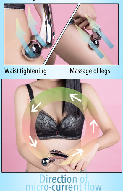 EMS double ball roller massage instrument