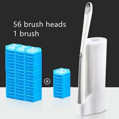 Disposable toilet brush