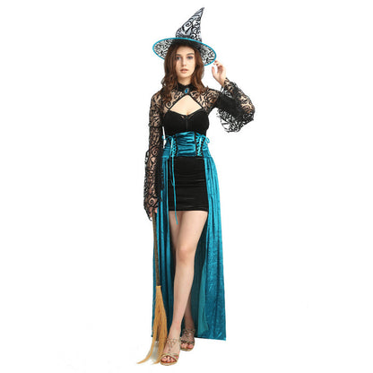 Halloween Cosplay Witch Stage Costume