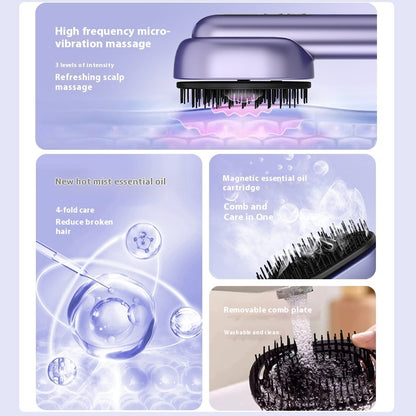 Head Therapy Massage Instrument Hair Essential Oil Atomization Comb