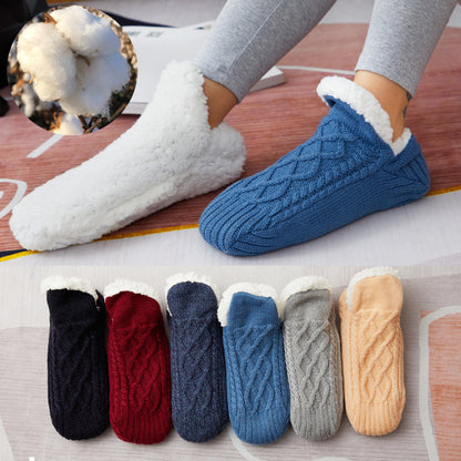 Winter Woolen Socks Women Thicken Warm Home Bedroom Socks