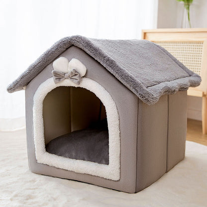 Pet Bed Small Dog Teddy Cat Litter Four Seasons Universal Dog House