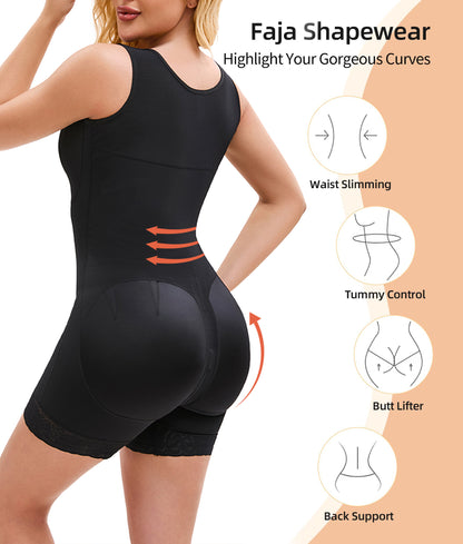Shapewear Jumpsuit For Women Tummy Full Body Shaper