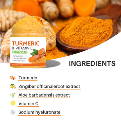 Turmeric Body Cleanser Facial Scrub Cleansing Oil Control