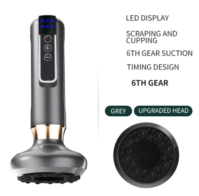 Electric Vacuum Cupping Massager For Body Anti-Cellulite Suction Cup