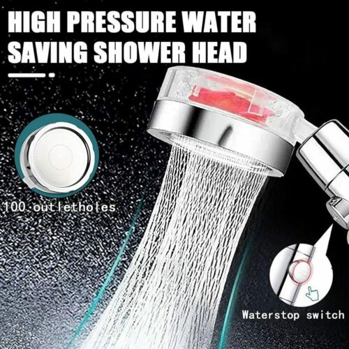 Modern Minimalist Supercharged Shower Nozzle