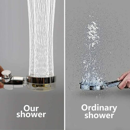 Modern Minimalist Supercharged Shower Nozzle