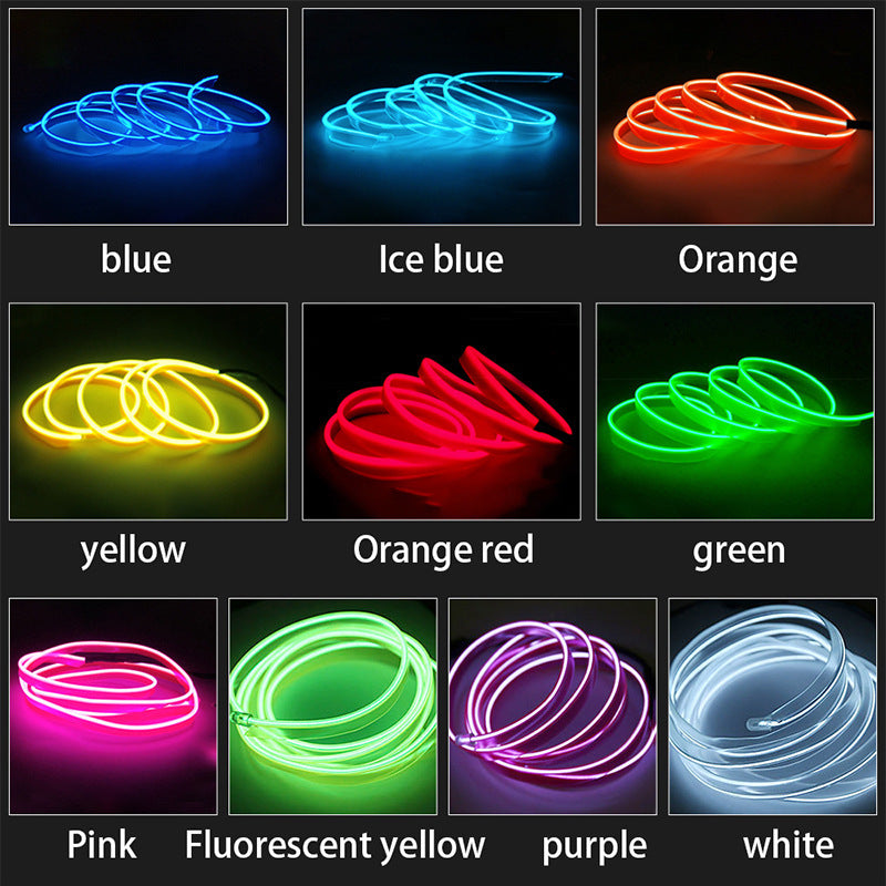 Car Led Strip Light For Neon Party Decoration Light