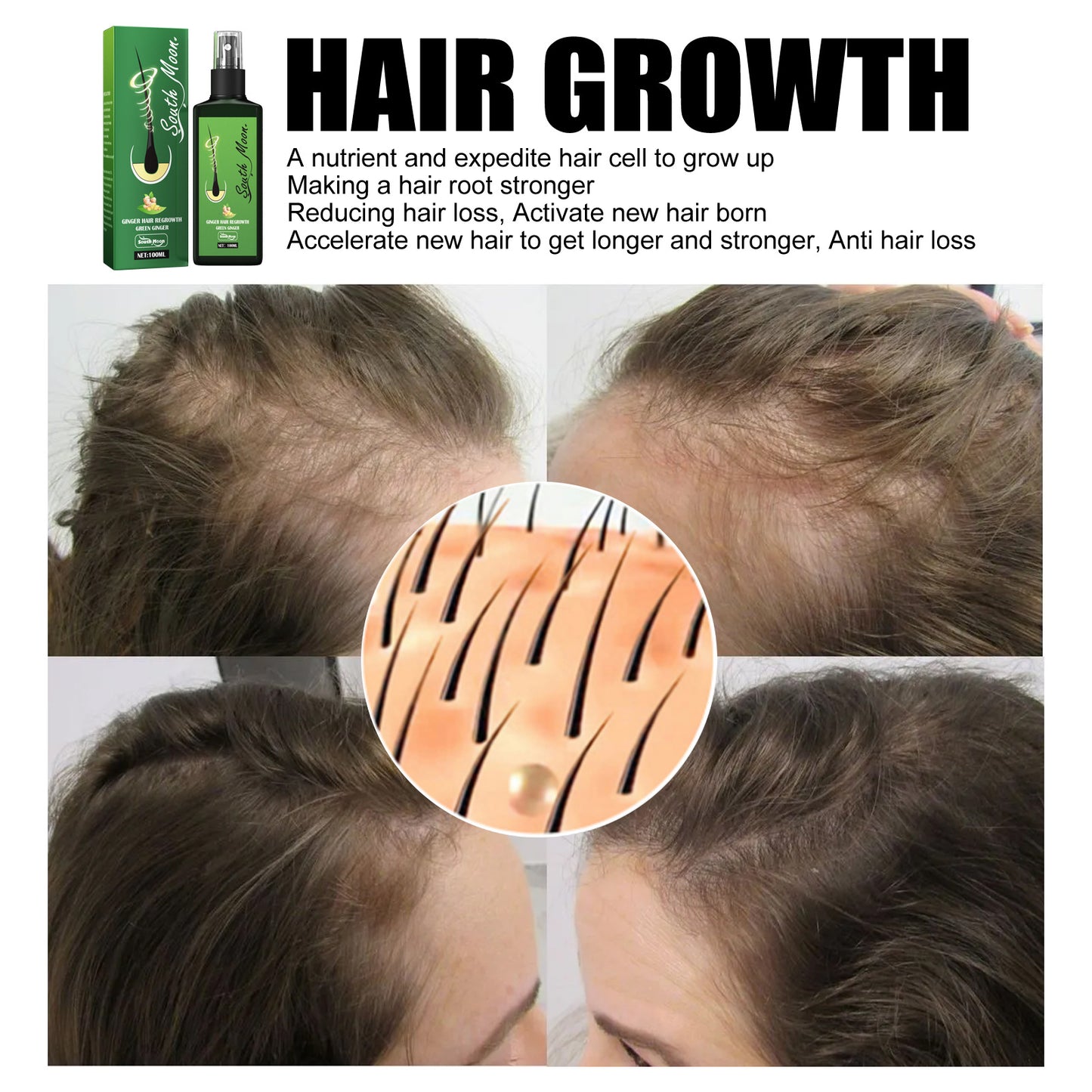 Hair Nutrition Strong Hair Nourishing Moisturizing Hydrating Care Solution