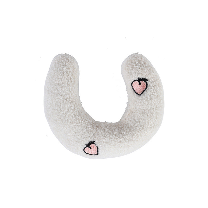 Pet Dog Cat Pillow Protect Cervical Spine Deep Sleep U-shape Pillow