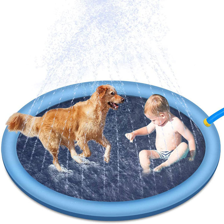 Kid Pet Simulation Sea Level Outdoor Inflatable Splash Mat
