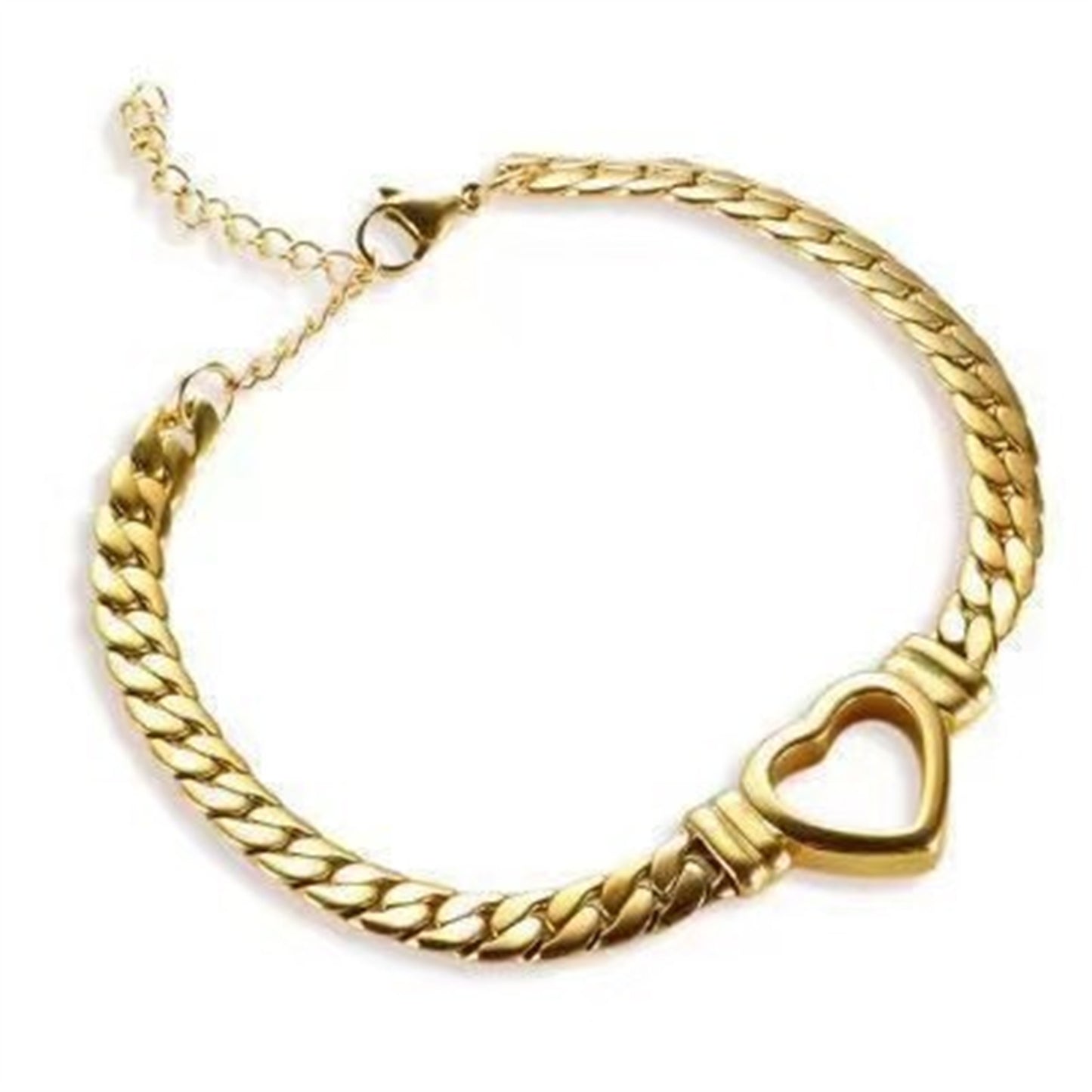 Personalized Love Chain Necklace Bracelet For Women Fashion