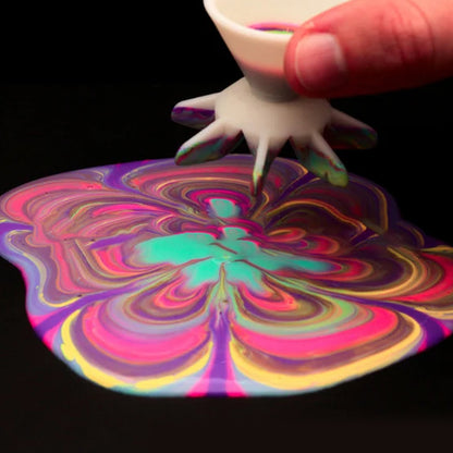 Mini Funnel Paint Art Tools Plastic