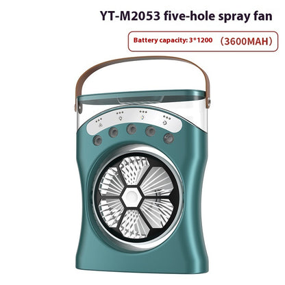 Portable Fan Portable Mini Humidifier Fan Water Spraying Fan