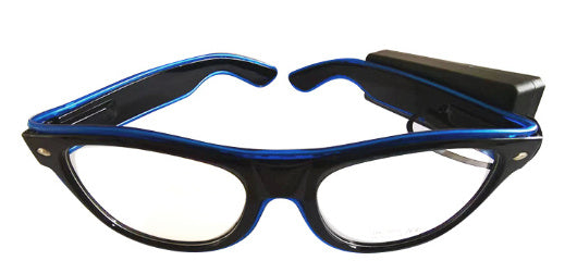 NEW Fashion 7 Colors Flashing EL Wire Led Glasses Party