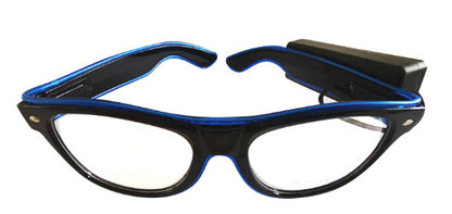 NEW Fashion 7 Colors Flashing EL Wire Led Glasses Party