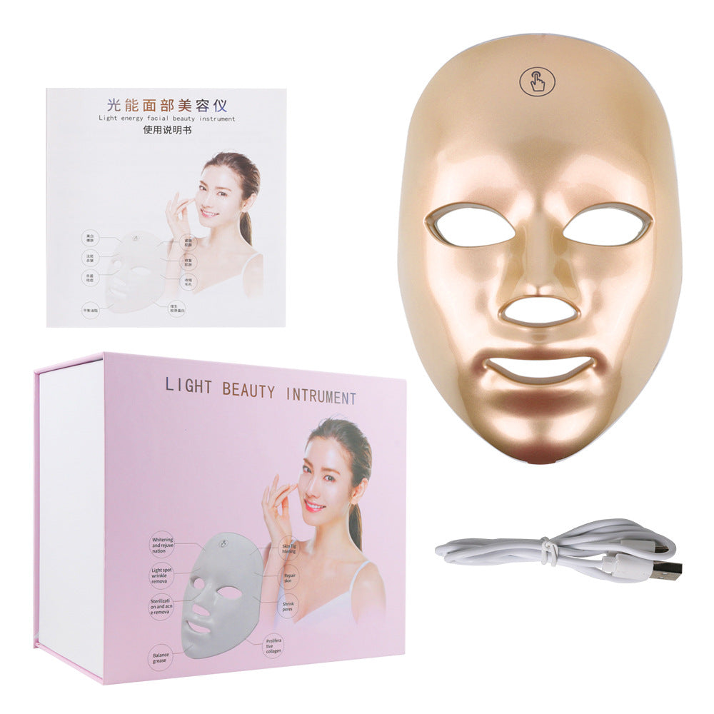 Touch Screen Seven-color Light Mask LED Photon