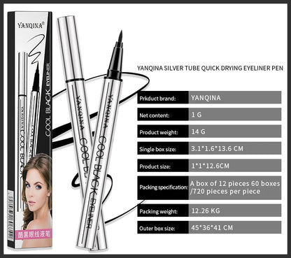 Waterproof Liquid Eyeliner Pen Sweatproof Long Lasting