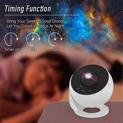 Night Light Galaxy Projector Starry Sky Projector 360° Rotate
