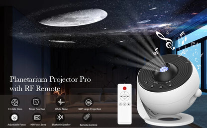 13-in-1 Star Projector Bluetooth Speaker