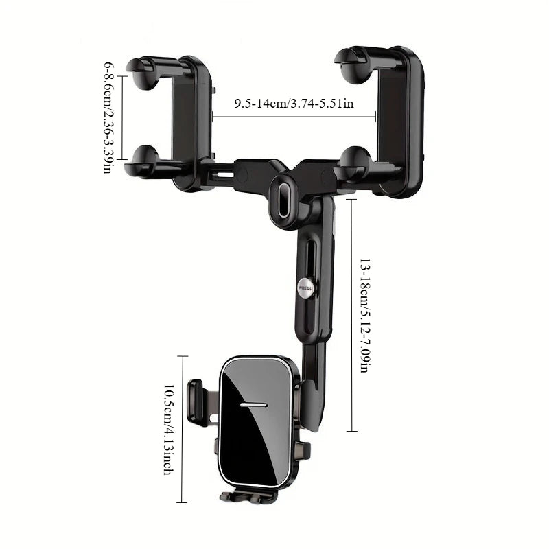 Universal Anti-Shaking Car Phone Holder Clip Type