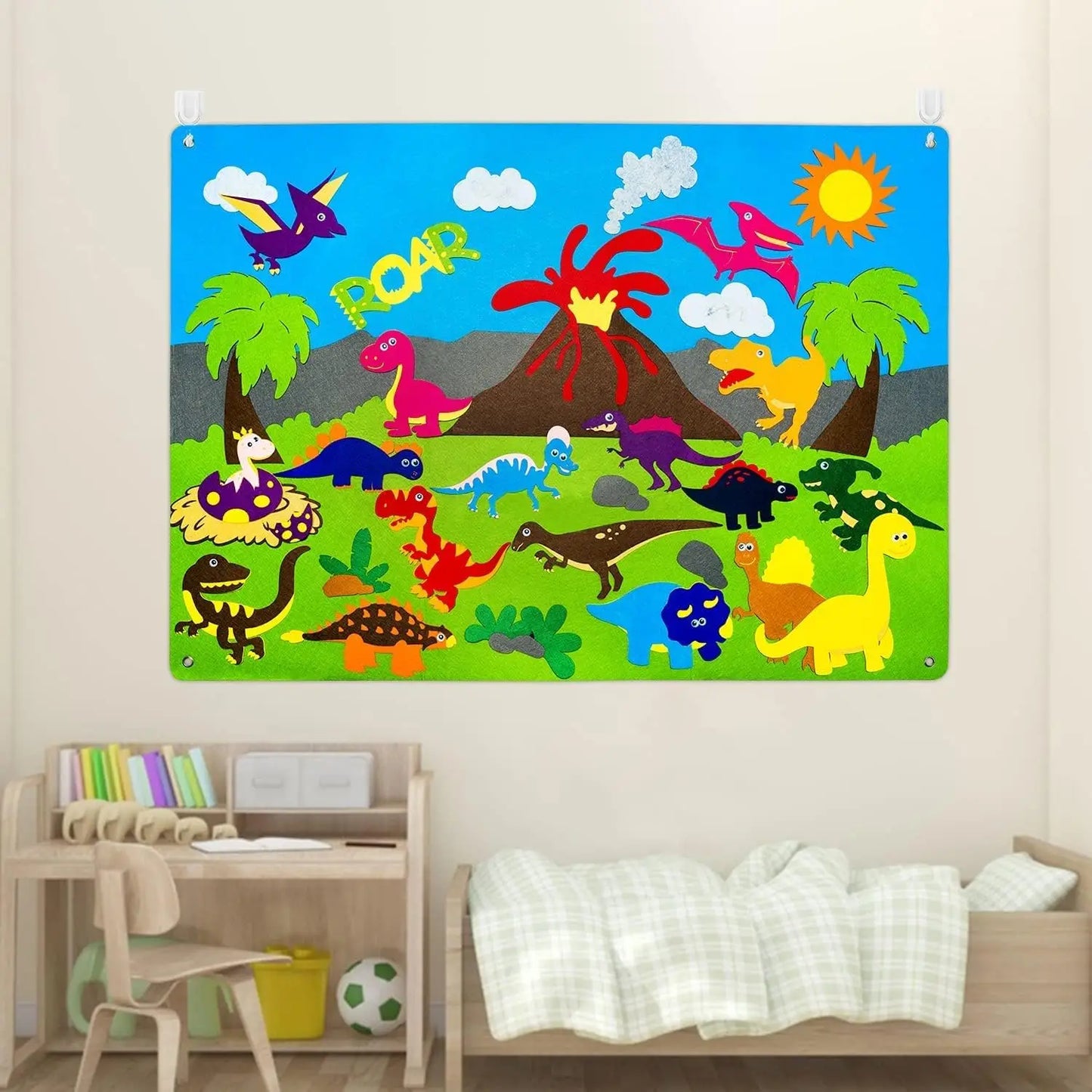 Montessori Felt Board Story Set Toys Preschool Learning Activities