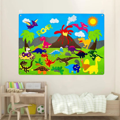 Montessori Felt Board Story Set Toys Preschool Learning Activities