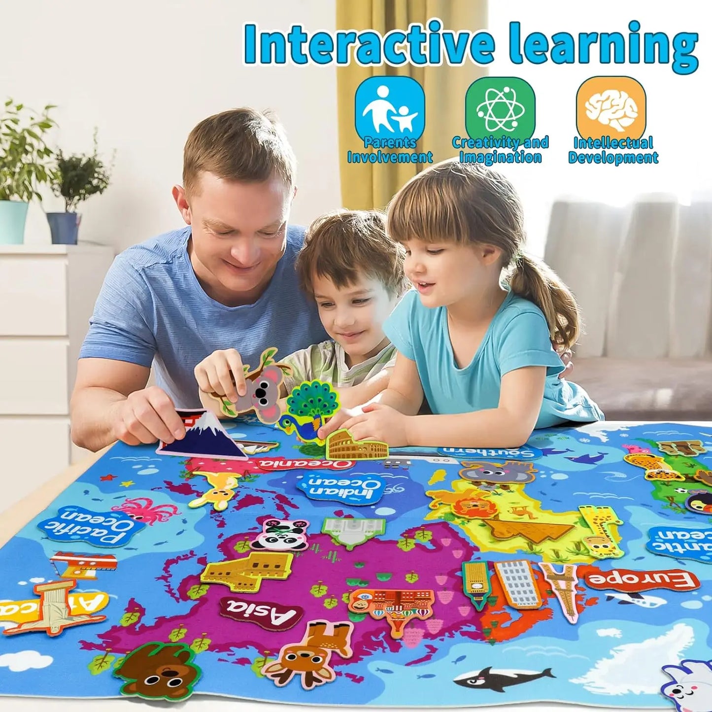 Montessori Felt Board Story Set Toys Preschool Learning Activities