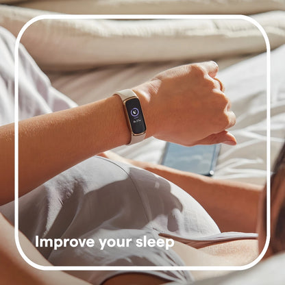 Fitbit Luxe Fitness Tracker AMOLED Screen 24/7 Heart Rate