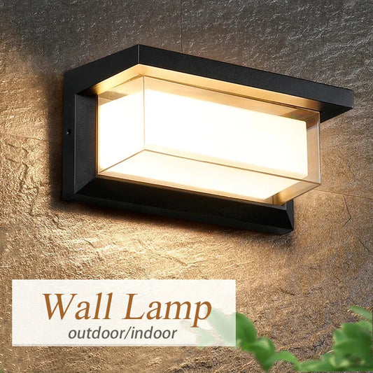 Led Outdoor Wall Light Waterproof IP66 Motion Sensor