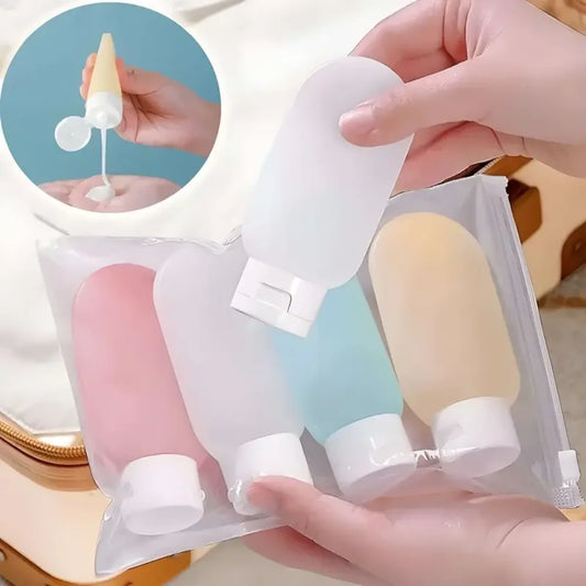 Travel toiletries bottle set toiletries container
